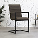 Industrial Dining Chair Bars Taupe with arm Industrial Dining Chair Bars Taupe with arm