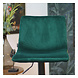 Velvet bar stool Frankie Green height adjustable Velvet bar stool Frankie Green height adjustable