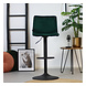 Velvet bar stool Frankie Green height adjustable Velvet bar stool Frankie Green height adjustable