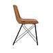 Industrial Dining Chair Lauren Cognac Industrial Dining Chair Lauren Cognac