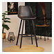Industrial Bar Stool Lauren Anthracite Industrial Bar Stool Lauren Anthracite