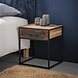 Industrial Bedside table Dudgeon Robust HardWood 1L Industrial Bedside table Dudgeon Robust HardWood 1L