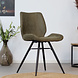Industrial Dining Chair Barrel Green Eco-Leather Industrial Dining Chair Barrel Green Eco-Leather