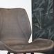 Industrial Dining Chair Barrel Anthracite Eco-Leather Industrial Dining Chair Barrel Anthracite Eco-Leather