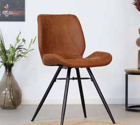 Industrial Dining Chair Brandon Anthracite with arm - Furnwise
