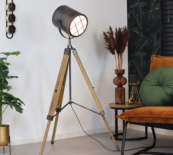 Retro floor lamp Berlin - Shipped within 24 hours! - Furnwise