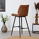 Bar Stool Morris Cognac Industrial Design Bar Stool Morris Cognac Industrial Design
