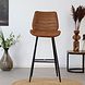 Bar Stool Morris Cognac Industrial Design Bar Stool Morris Cognac Industrial Design
