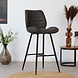 Bar Stool Morris Anthracite Industrial Design Bar Stool Morris Anthracite Industrial Design