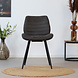 Industrial Dining Chair Morris Anthracite Industrial Dining Chair Morris Anthracite