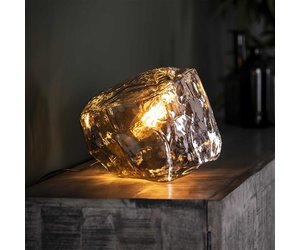 rock table lamp