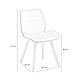 Velvet Dining Chair Toby Black Velvet Dining Chair Toby Black