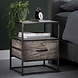 Industrial Bedside Table Teller Industrial Bedside Table Teller