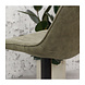 Industrial Bar Stool Ezra Green microfiber Industrial Bar Stool Ezra Green microfiber