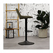 Industrial Bar Stool Ezra Green microfiber Industrial Bar Stool Ezra Green microfiber