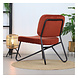 Velvet armchair Julia Copper Velvet armchair Julia Copper