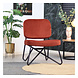 Velvet armchair Julia Copper Velvet armchair Julia Copper