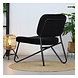 Velvet armchair Julia Black Velvet armchair Julia Black