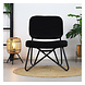 Velvet armchair Julia Black Velvet armchair Julia Black