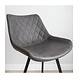 Industrial Bar Stool Bowie Anthracite Industrial Bar Stool Bowie Anthracite