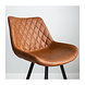 Industrial Bar Stool Bowie Cognac Industrial Bar Stool Bowie Cognac