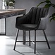 Industrial Dining Chair Witham Black Industrial Dining Chair Witham Black
