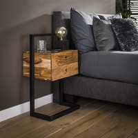 Industrial Bedside Table Snitterby