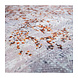 Rug Julia Orange White 230x160 cm Rug Julia Orange White 230x160 cm