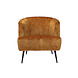 Velvet armchair Billy Yellow Velvet armchair Billy Yellow