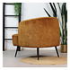 Velvet armchair Billy Yellow Velvet armchair Billy Yellow