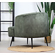 Velvet armchair Billy Green Velvet armchair Billy Green