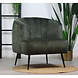 Velvet armchair Billy Green Velvet armchair Billy Green