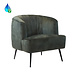 Velvet armchair Billy Green Velvet armchair Billy Green