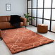 Rug Michel Burgundy 230x160 cm Rug Michel Burgundy 230x160 cm