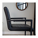 Industrial Dining Chair Kubis Black Industrial Dining Chair Kubis Black