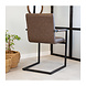Industrial Dining Chair Kubis Taupe Industrial Dining Chair Kubis Taupe
