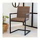 Industrial Dining Chair Kubis Taupe Industrial Dining Chair Kubis Taupe