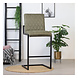 Bar Stool Diamond Olive Green Leather Bar Stool Diamond Olive Green Leather