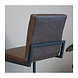 Industrial Bar Stool Kubis Taupe Industrial Bar Stool Kubis Taupe
