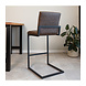 Industrial Bar Stool Kubis Taupe Industrial Bar Stool Kubis Taupe