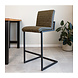 Industrial Bar Stool Kubis Green Industrial Bar Stool Kubis Green