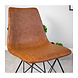 Industrial dining chair Jace Cognac Industrial dining chair Jace Cognac