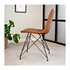 Industrial dining chair Jace Cognac Industrial dining chair Jace Cognac