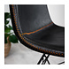 Industrial dining chair Jace Black Industrial dining chair Jace Black