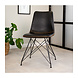 Industrial dining chair Jace Black Industrial dining chair Jace Black
