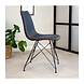 Industrial dining chair Jace Blue Industrial dining chair Jace Blue