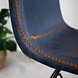 Industrial dining chair Jace Blue Industrial dining chair Jace Blue