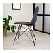 Industrial dining chair Jace Blue Industrial dining chair Jace Blue