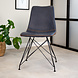 Industrial dining chair Jace Blue Industrial dining chair Jace Blue