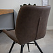 Industrial Dining Chair Barron Taupe Industrial Dining Chair Barron Taupe